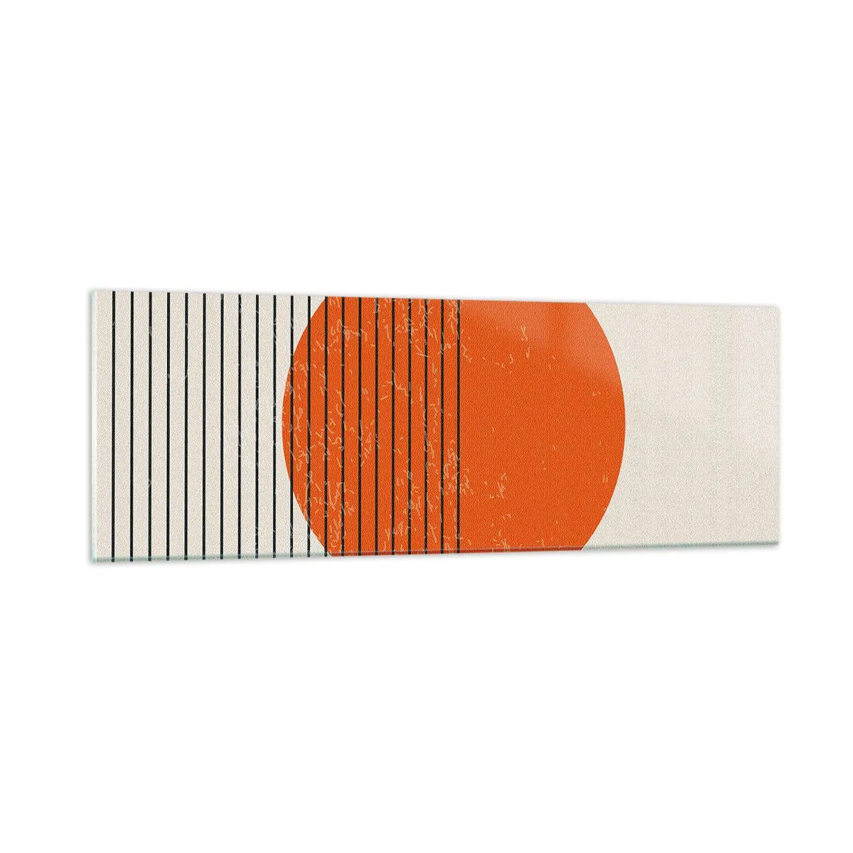 Impression sur verre - Image sur verre - Toujours le soleil - 90x30 cm