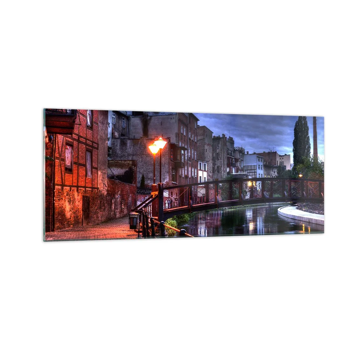Impression sur verre - Image sur verre - Tu n'as pas connu ce Bydgoszcz - 100x40 cm