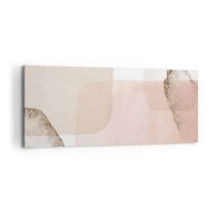 Impression sur toile - Image sur toile - Regard à travers la couleur - 100x40 cm