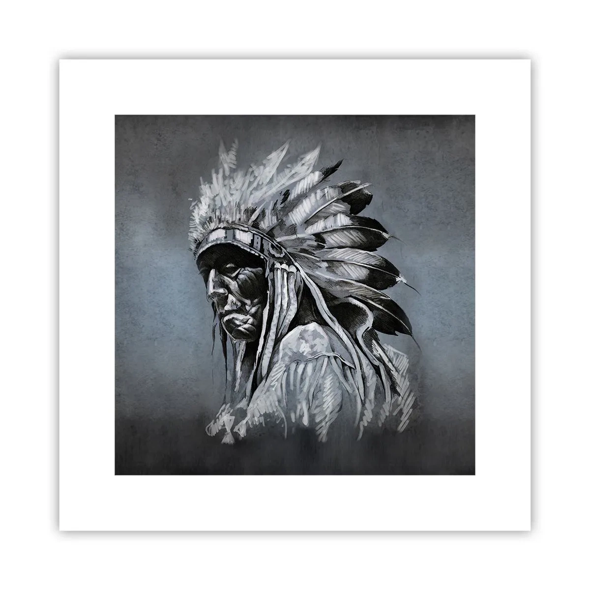 Affiche - Poster - Retour aux sources - 30x30 cm