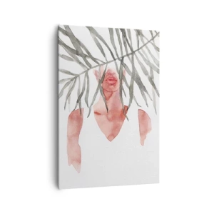 Impression sur toile - Image sur toile - Dame des tropiques - 70x100 cm