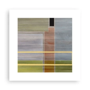 Affiche - Poster - Simple et calme - 30x30 cm