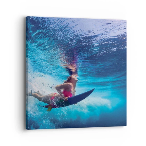 Impression sur toile - Image sur toile - Joie profonde - 30x30 cm