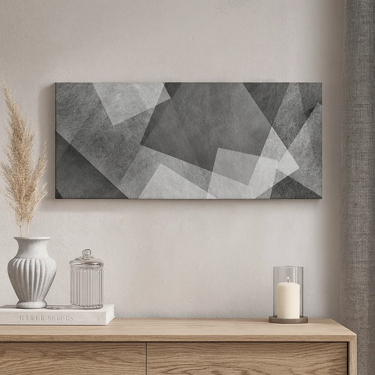 Impression sur toile - Image sur toile - Le symbole éternel de durabilité et d'ordre - 30x30 cm