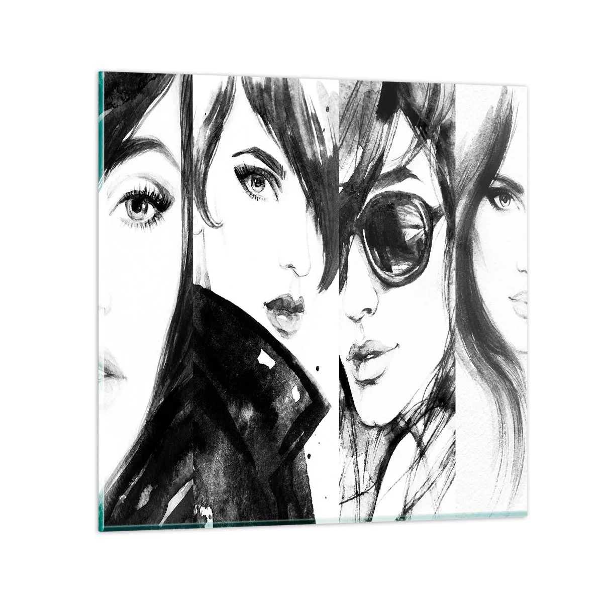 Impression sur verre - Image sur verre - La beauté multipliée - 30x30 cm