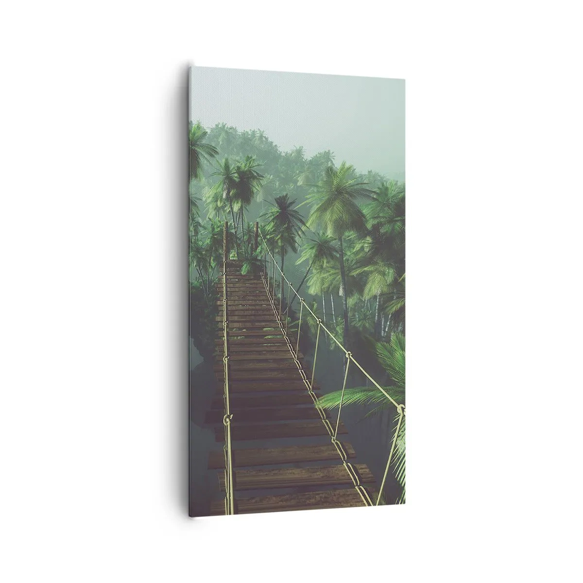 Impression sur toile - Image sur toile - Au fil de la verdure - 65x120 cm