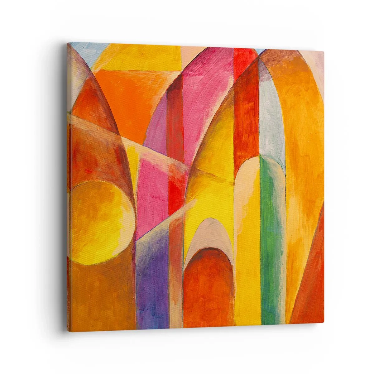 Impression sur toile - Image sur toile - Cathédrale du soleil - 40x40 cm