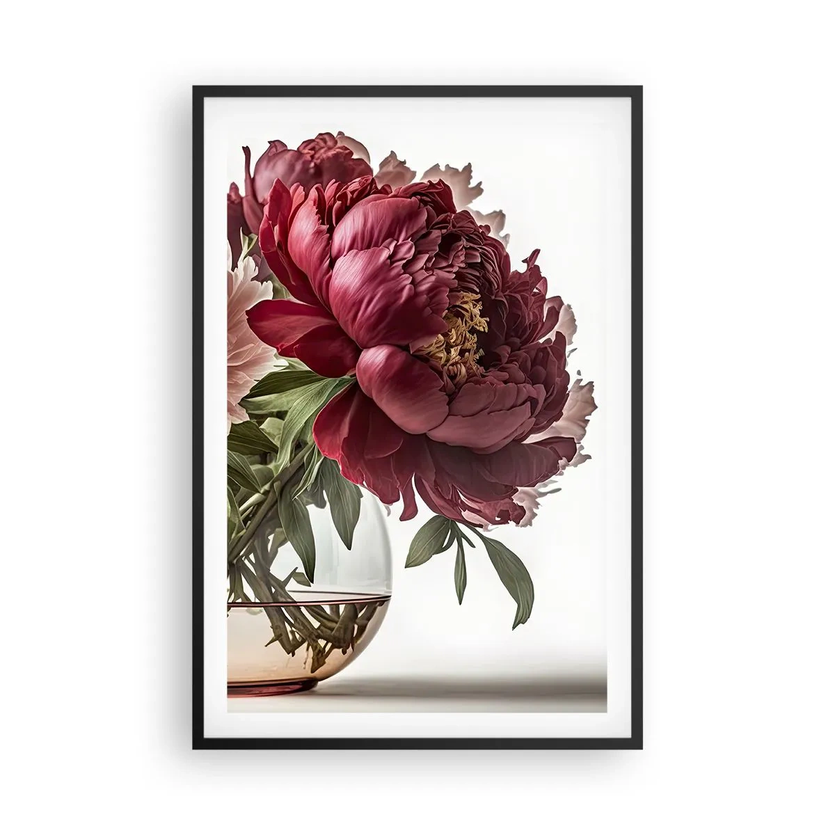 Affiche dans un cadre noir - Poster - En pleine floraison de beauté - 61x91 cm