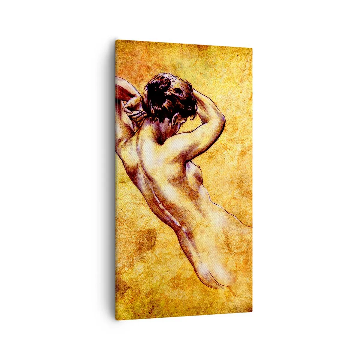 Impression sur toile - Image sur toile - Découverte, mais toujours mystèrieuse - 55x100 cm