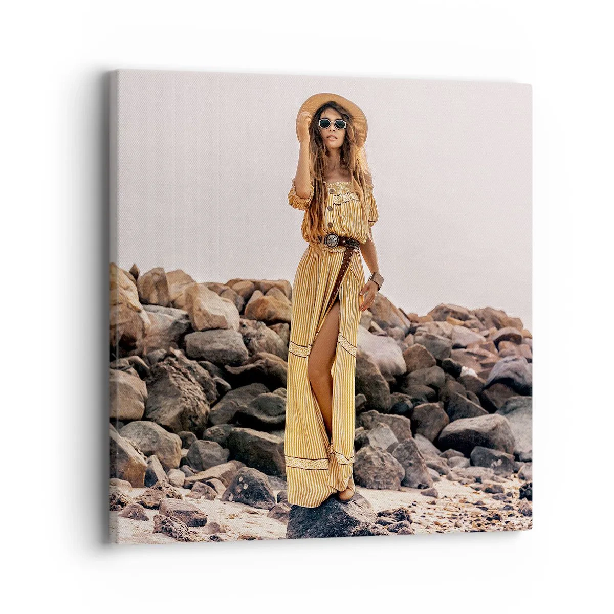 Impression sur toile - Image sur toile - La magie des pierres - 40x40 cm