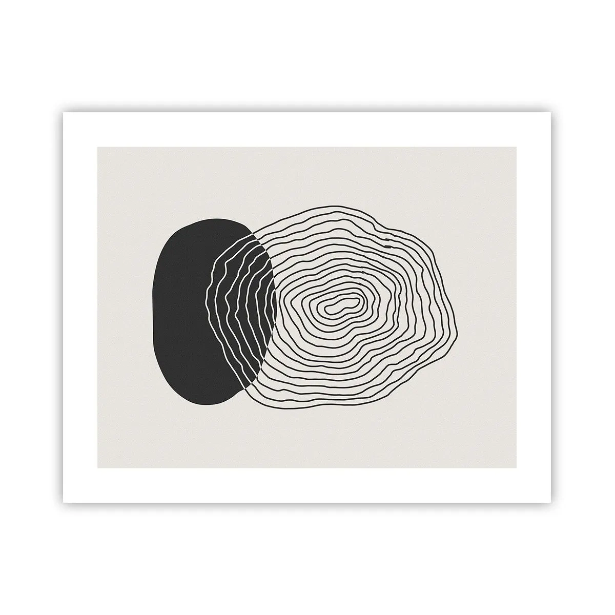 Affiche - Poster - Durabilité et oscillation - 50x40 cm