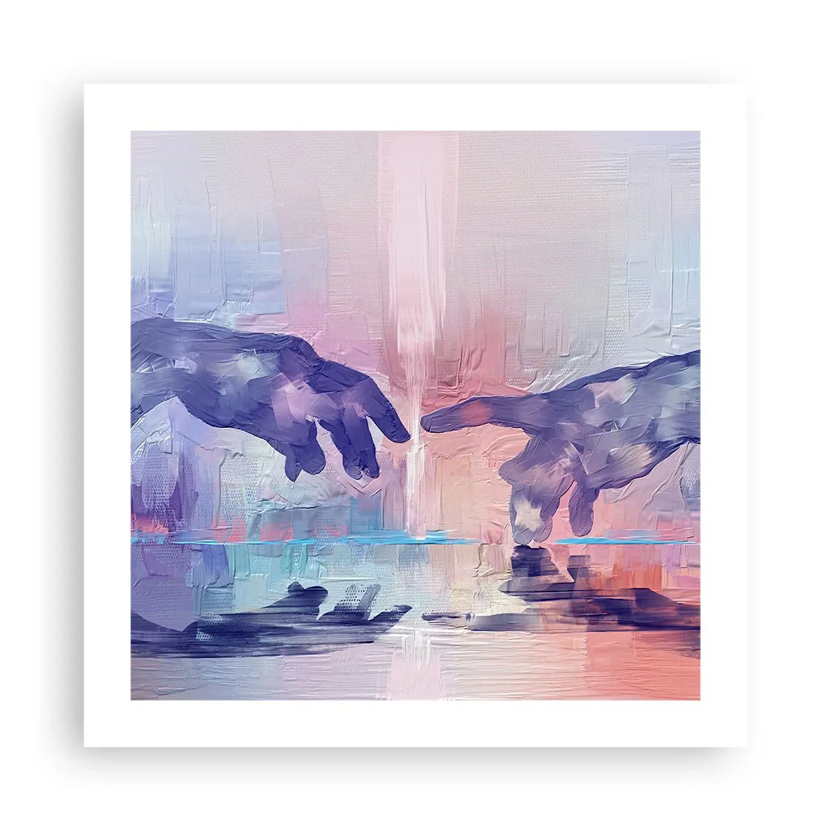 Affiche - Poster - Divine étincelle de vie - 50x50 cm