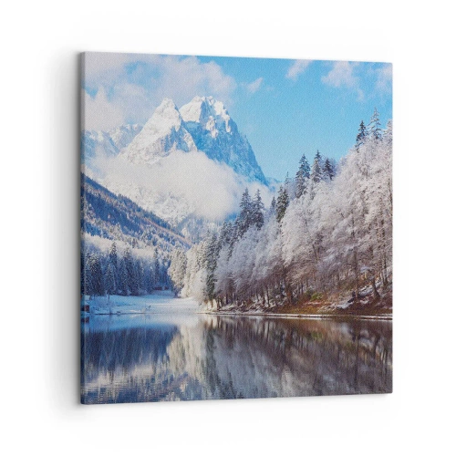 Impression sur toile - Image sur toile - Protecteur de la neige - 50x50 cm