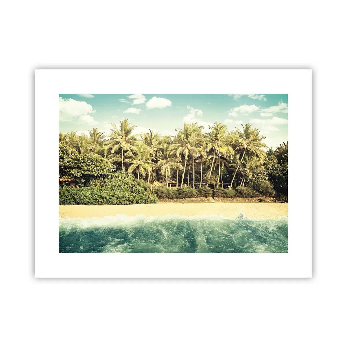 Affiche - Poster - Peut-être ici? - 40x30 cm