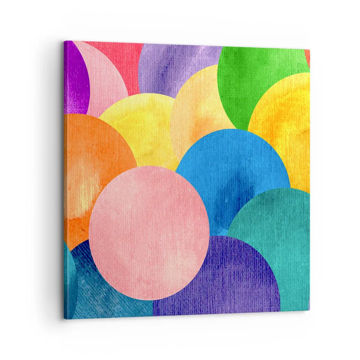 Impression sur toile - Image sur toile - La plénitude primitive de la vie - 60x60 cm