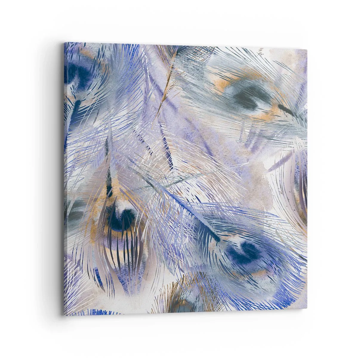 Impression sur toile - Image sur toile - Composition de paon - 70x70 cm