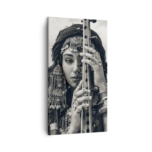 Impression sur toile - Image sur toile - Musique de l'Orient elle-même - 45x80 cm