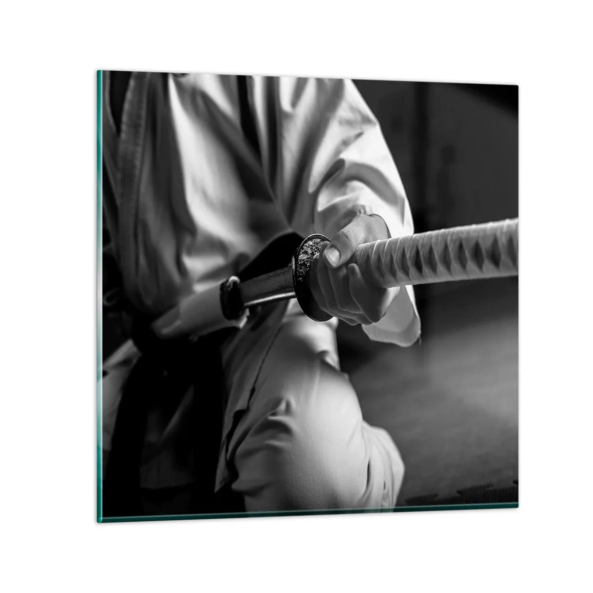 Impression sur verre - Image sur verre - Âme de guerrier - 30x30 cm