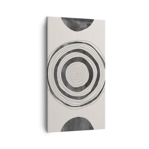 Impression sur toile - Image sur toile - Ce qui est important c'est ce qu'il y a entre les deux - 45x80 cm