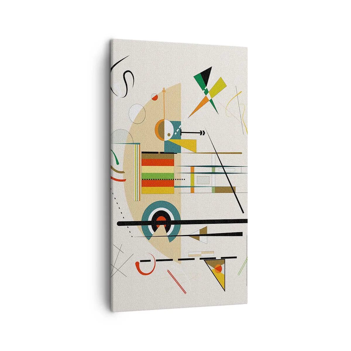 Impression sur toile - Image sur toile - Et le monde s’amuse - 45x80 cm