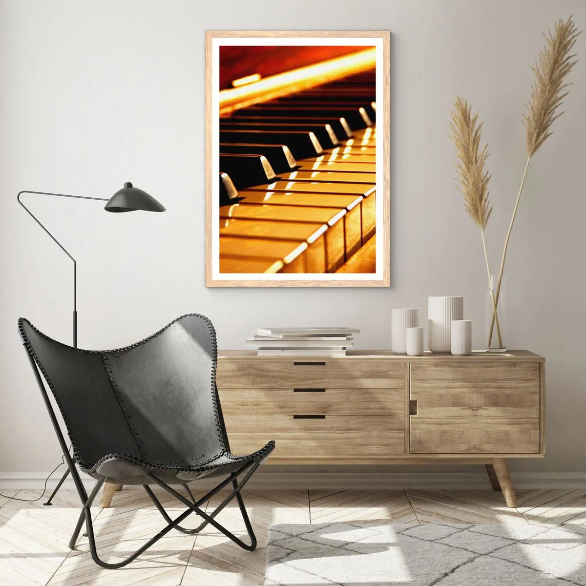 Affiche dans un chêne clair - Poster - Des possibilités infinies - 30x40 cm