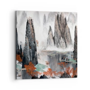 Impression sur toile - Image sur toile - De puissants gardiens - 70x70 cm