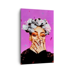 Impression sur toile - Image sur toile - Un peu fou - 80x120 cm