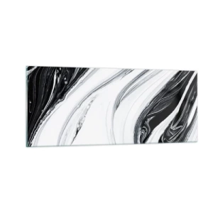 Impression sur verre - Image sur verre - Une combinaison d'opposés - 100x40 cm