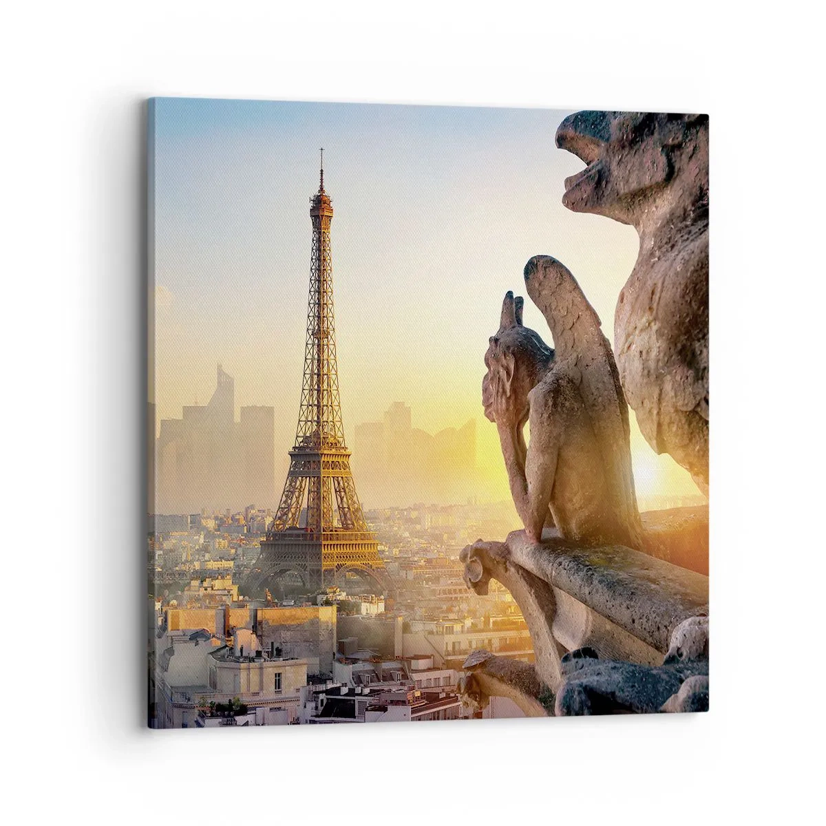 Impression sur toile - Image sur toile - Tellement de choses ont changés... - 70x70 cm