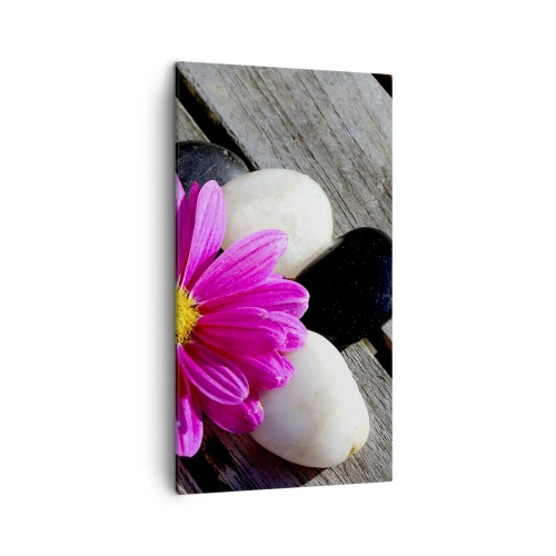 Impression sur toile - Image sur toile - Repos sur la jetée - 45x80 cm