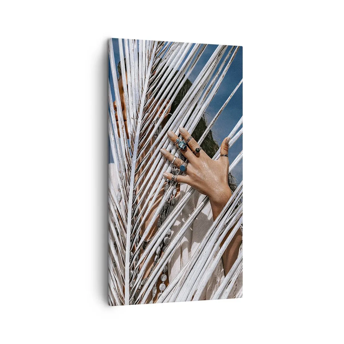 Impression sur toile - Image sur toile - Fille de chaman ? - 45x80 cm