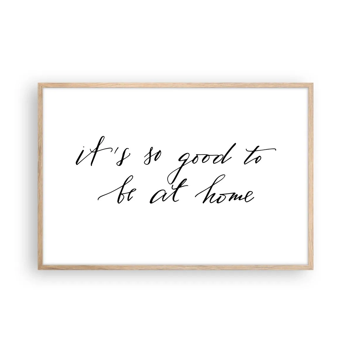 Affiche dans un chêne clair - Poster - Toute la vérite - 91x61 cm