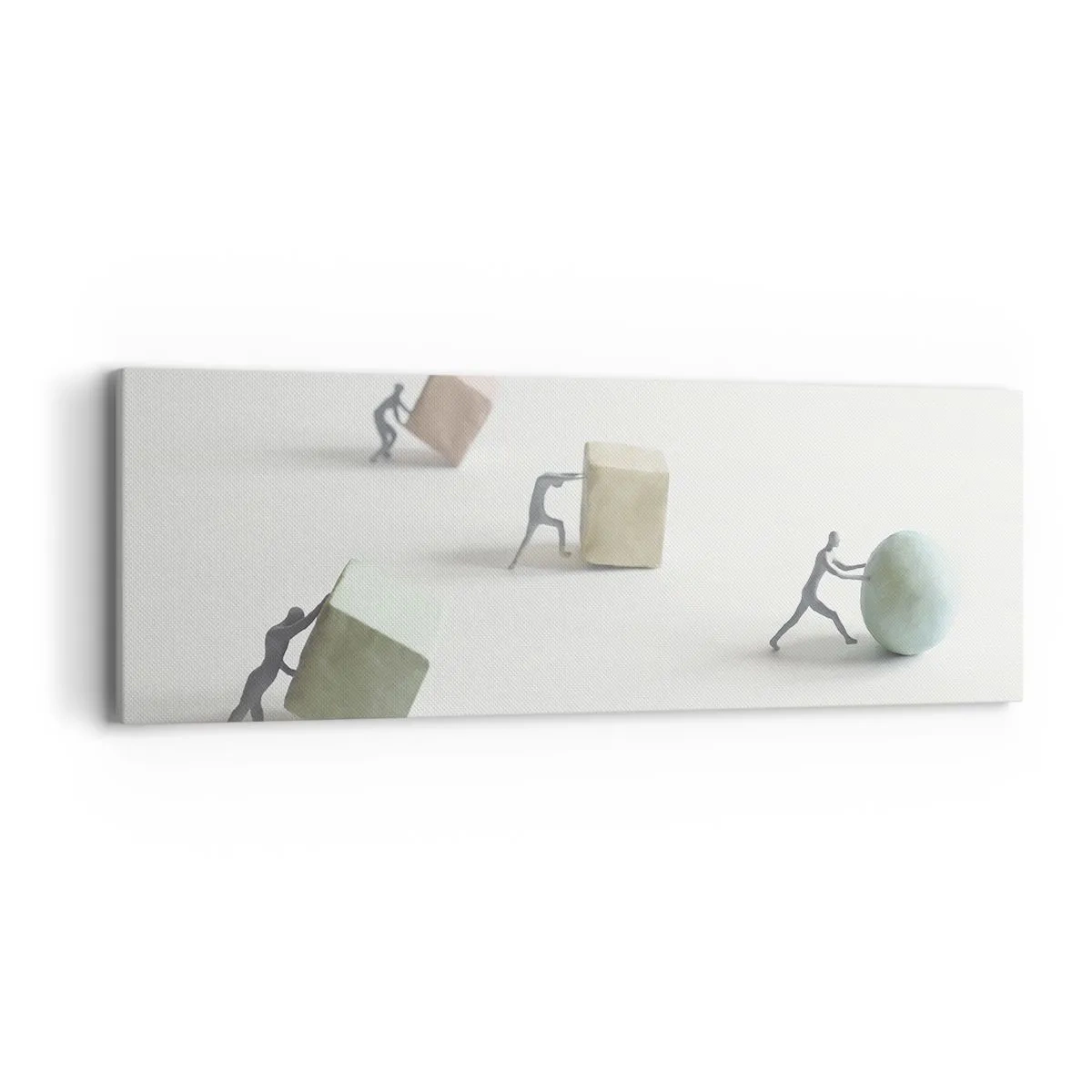 Impression sur toile - Image sur toile - Rien que la vie - 90x30 cm