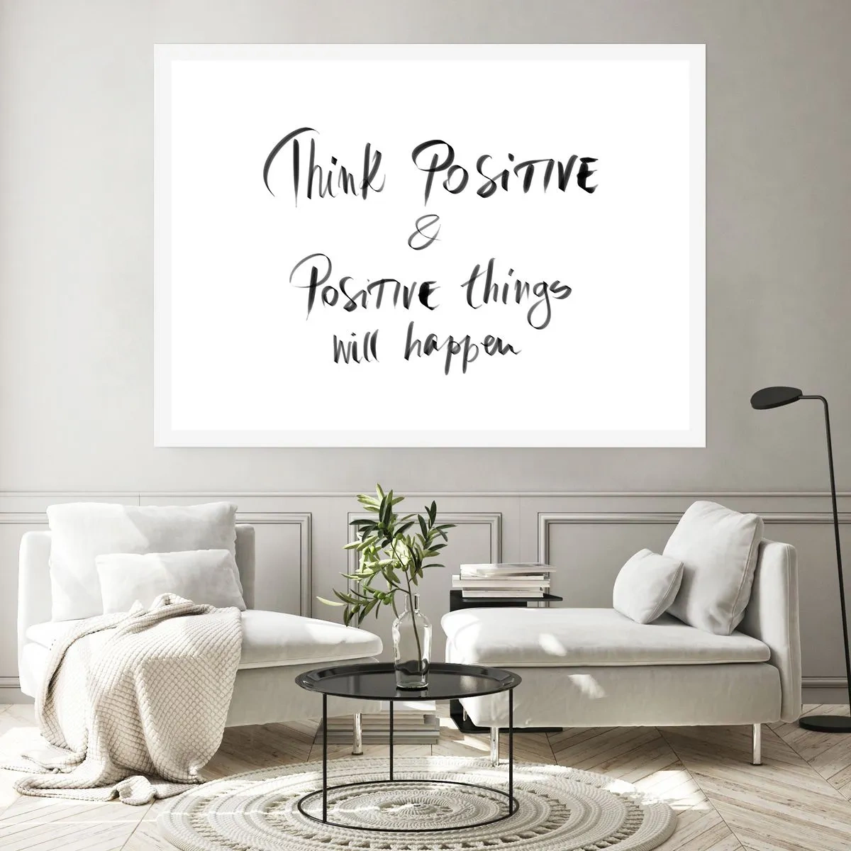 Affiche - Poster - Comment vivre? - 40x30 cm