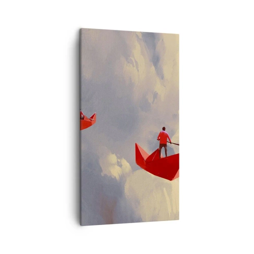 Impression sur toile - Image sur toile - Expédition des Rêveurs - 45x80 cm