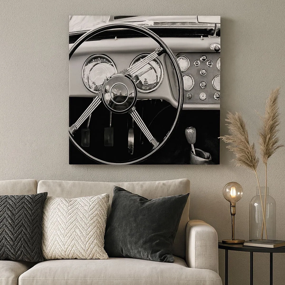 Impression sur toile - Image sur toile - Rêve de collectionneur - 30x30 cm