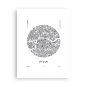 Affiche - Poster - Anatomie de Londres - 30x40 cm