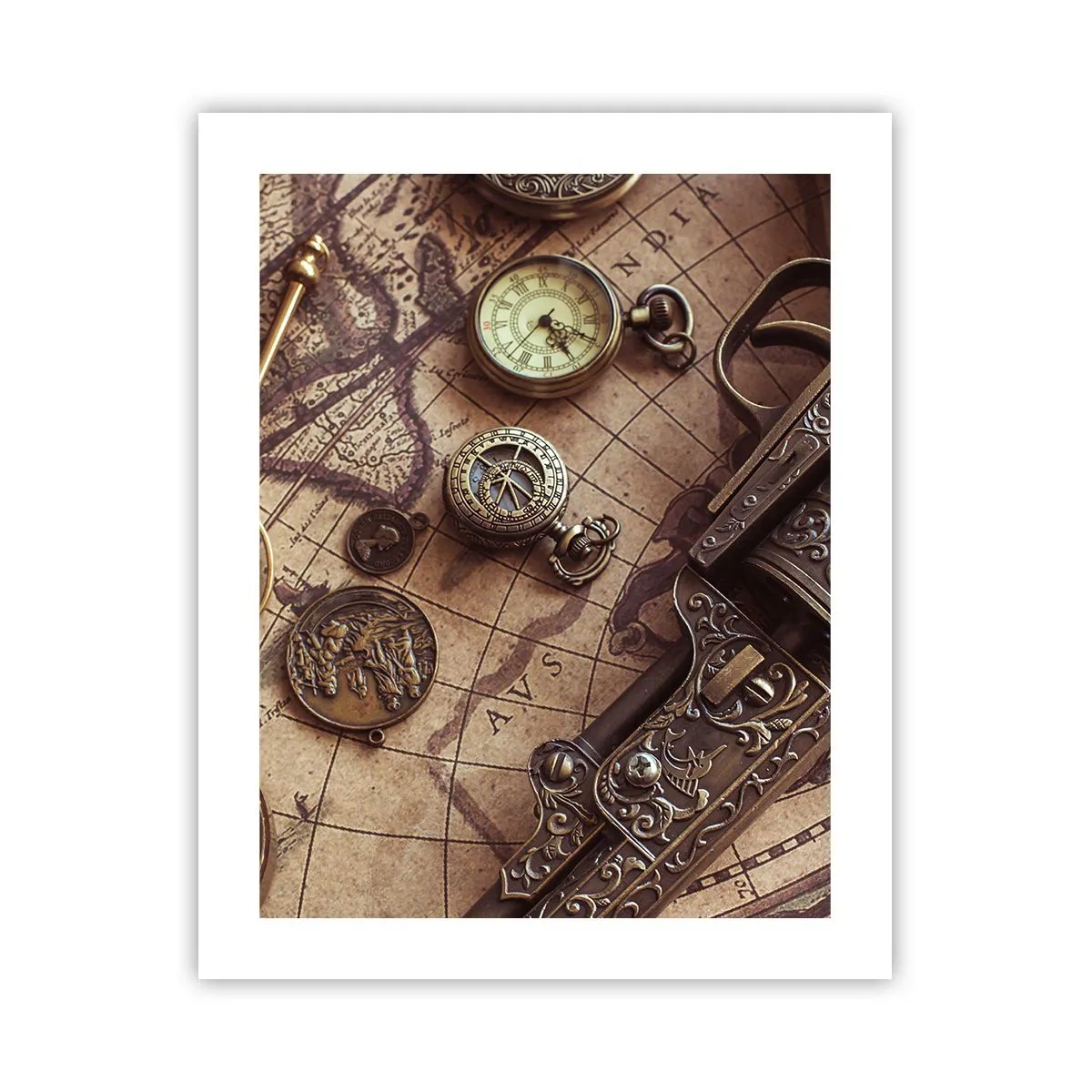 Affiche - Poster - L'aventure appelle - 40x50 cm