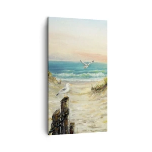 Impression sur toile - Image sur toile - Retraite au calme - 45x80 cm