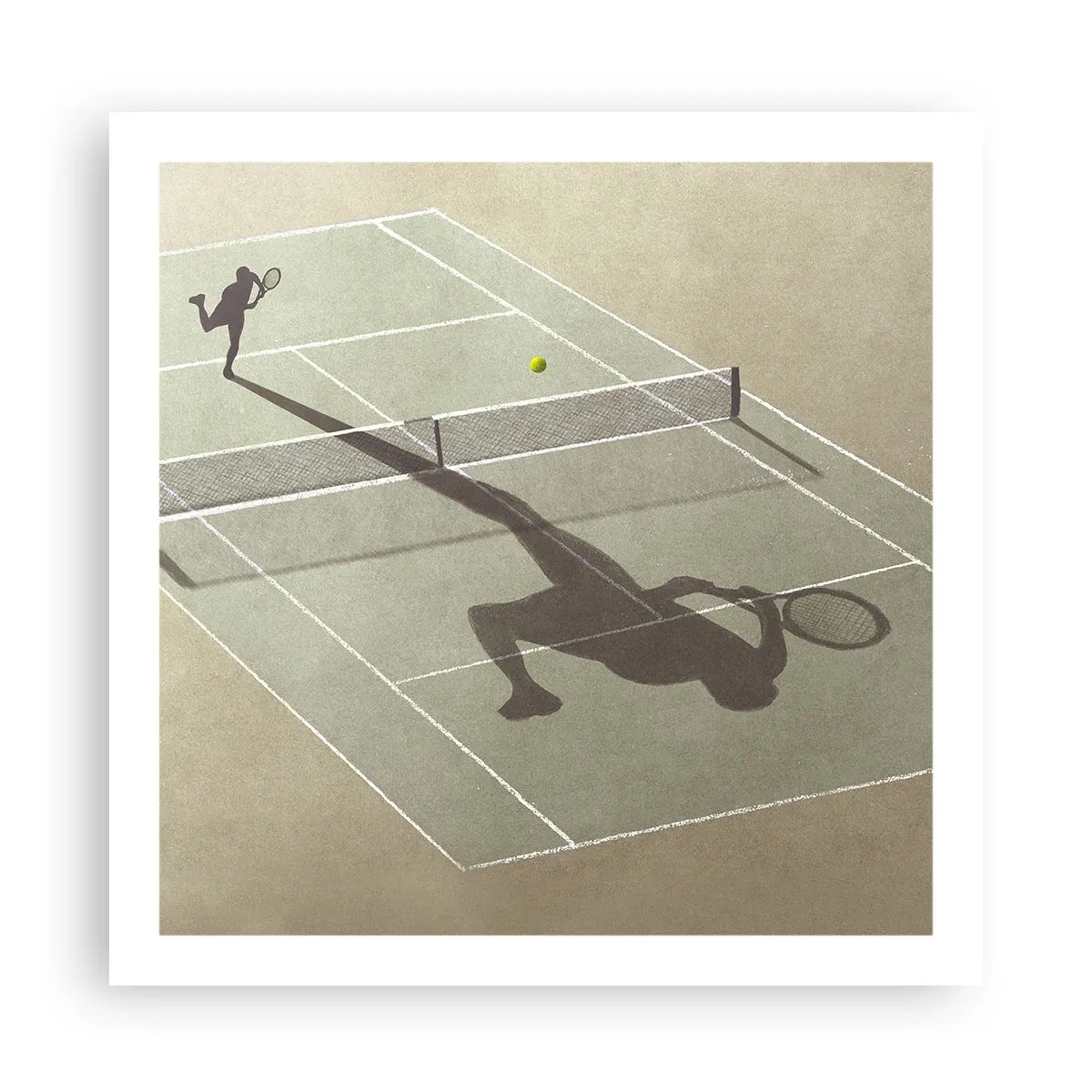 Affiche - Poster - Dépassement de soi - 60x60 cm