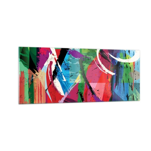 Impression sur verre - Image sur verre - Rapide, vif et bondissant - 100x40 cm