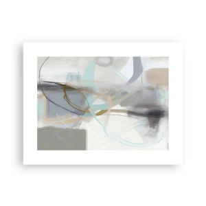 Affiche - Poster - Abstraction brumeuse - 40x30 cm
