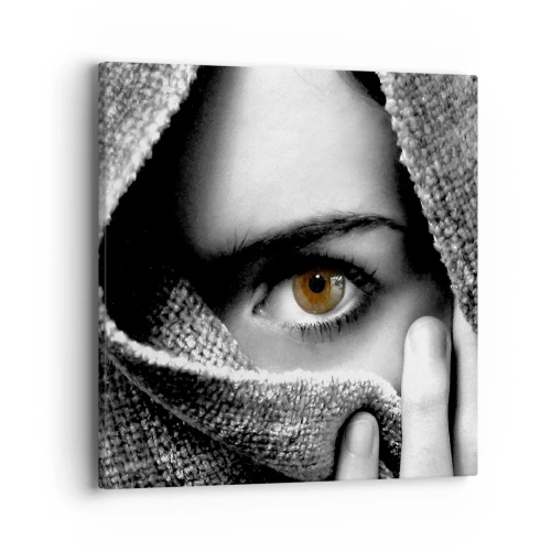 Impression sur toile - Image sur toile - Apprenez le secret - 40x40 cm