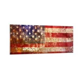 Impression sur verre - Image sur verre - La gloire ne s'efface pas - 100x40 cm