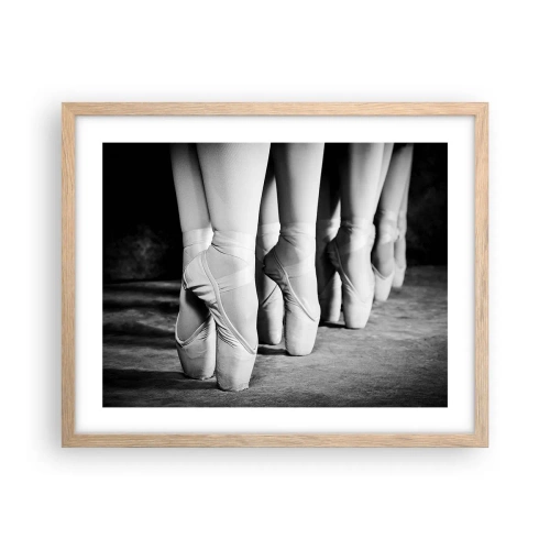 Affiche dans un chêne clair - Poster - Ensemble, simple - 50x40 cm