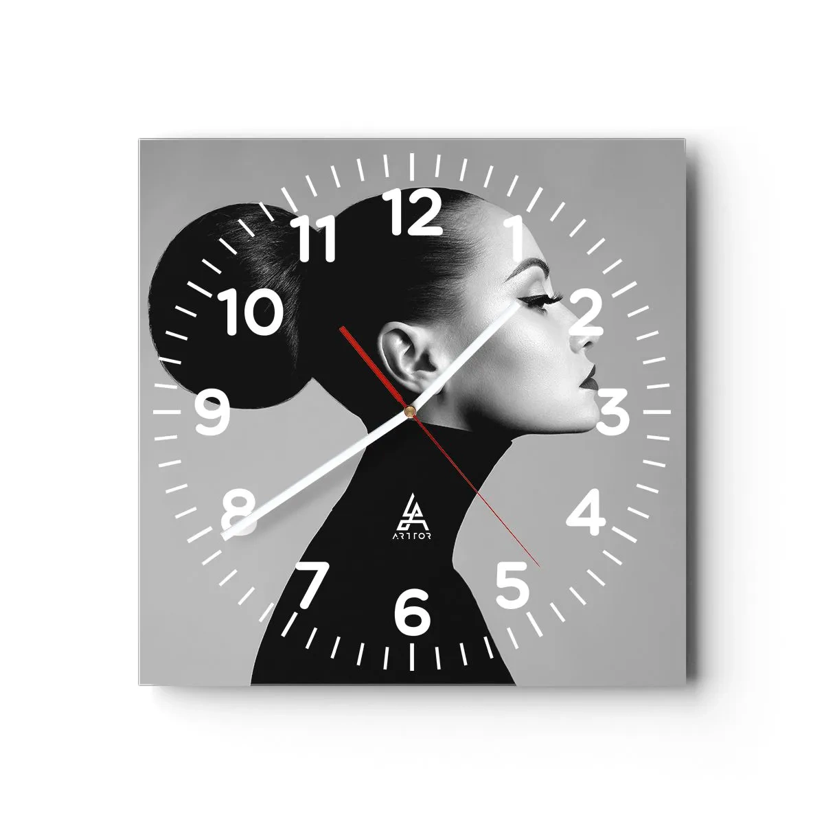 Horloge murale - Pendule murale - Néfertiti moderne - 30x30 cm