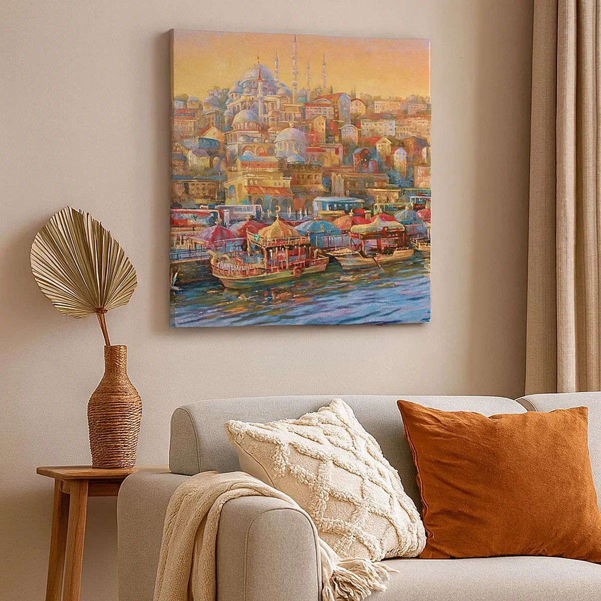 Impression sur toile - Image sur toile - Conte d'Istanbul - 30x30 cm