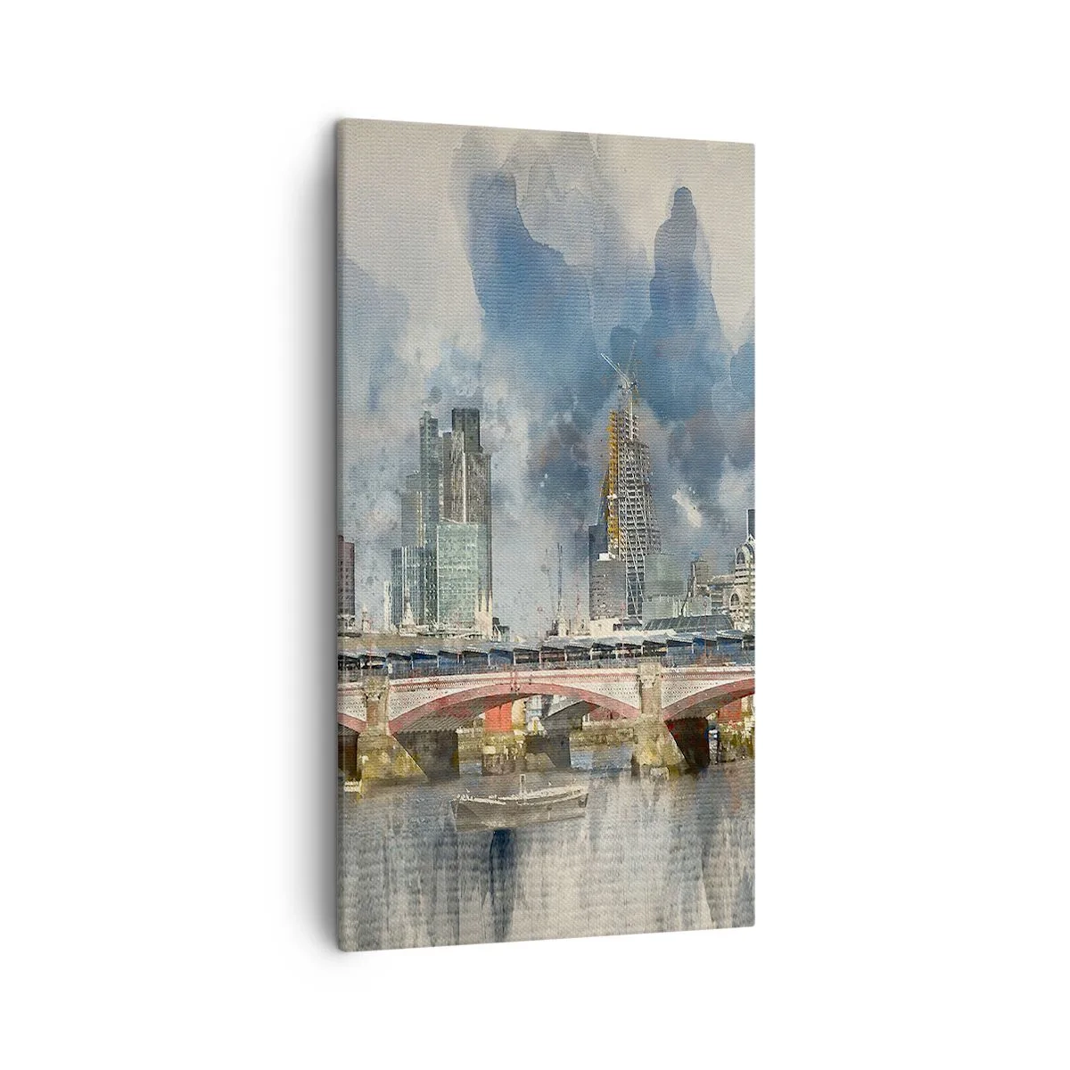 Impression sur toile - Image sur toile - Londres dans toute sa splendeur - 45x80 cm