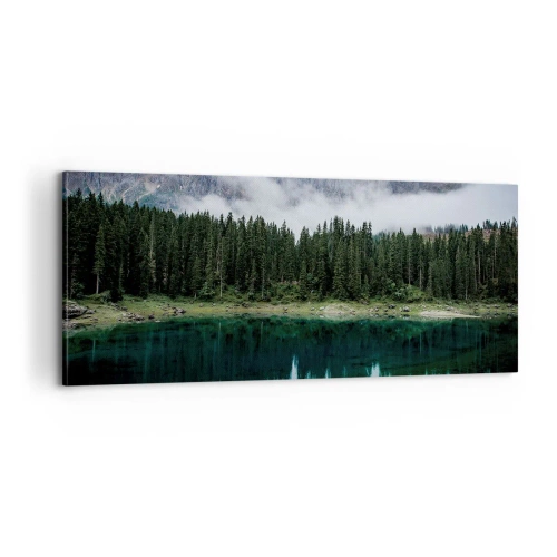 Impression sur toile - Image sur toile - Chut, chut, ne réveillons pas l'eau qui dort - 100x40 cm