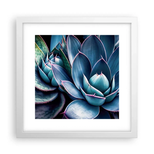 Affiche dans un cadre blanc - Poster - Force vital - 30x30 cm